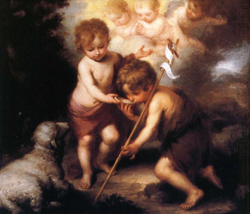 Bartolome Esteban Murillo Shell and the children china oil painting image